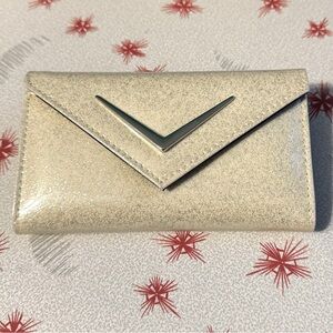 Liquorbrand Vega wallet in black & white sparkle